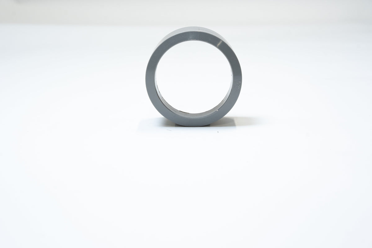 HWA verloopring, PVC, grijs, 125 x 100 (per stuk)