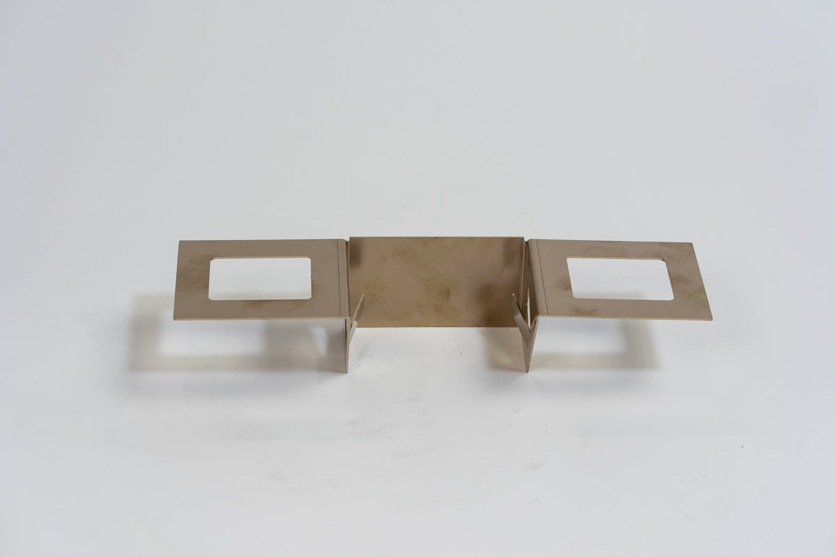 RVS Inmetselbeugel Vierkante HWA Buis 80 mm