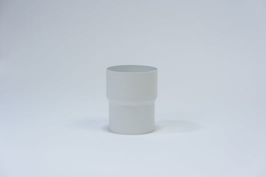 Aluminium HWA Mof Rond Ø80 mm Wit RAL-9010