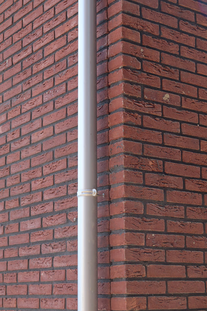 Aluminium HWA Buis Rond Ø80 mm Antraciet RAL-7016