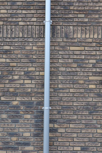 Aluminium HWA Buis Rond Ø80 mm Antraciet RAL-7016
