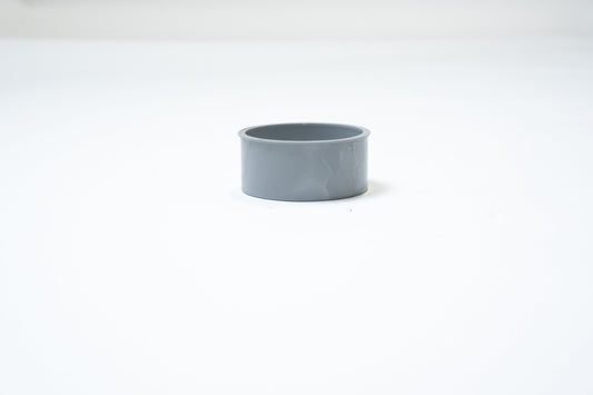 HWA verloopring, PVC, grijs, 110 x 100 (per stuk)