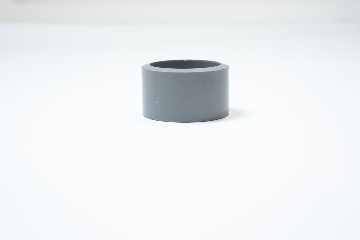 HWA verloopring, PVC, grijs, 125 x 100 (per stuk)