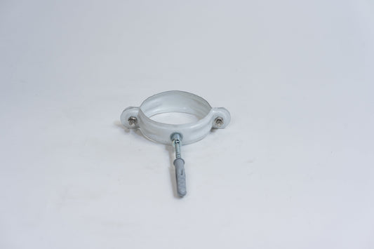 Aluminium HWA Beugel Rond Buis Ø80 mm Wit-RAL9010