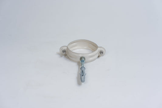 Aluminium HWA Beugel Rond Buis Ø80 mm Crème RAL-9001