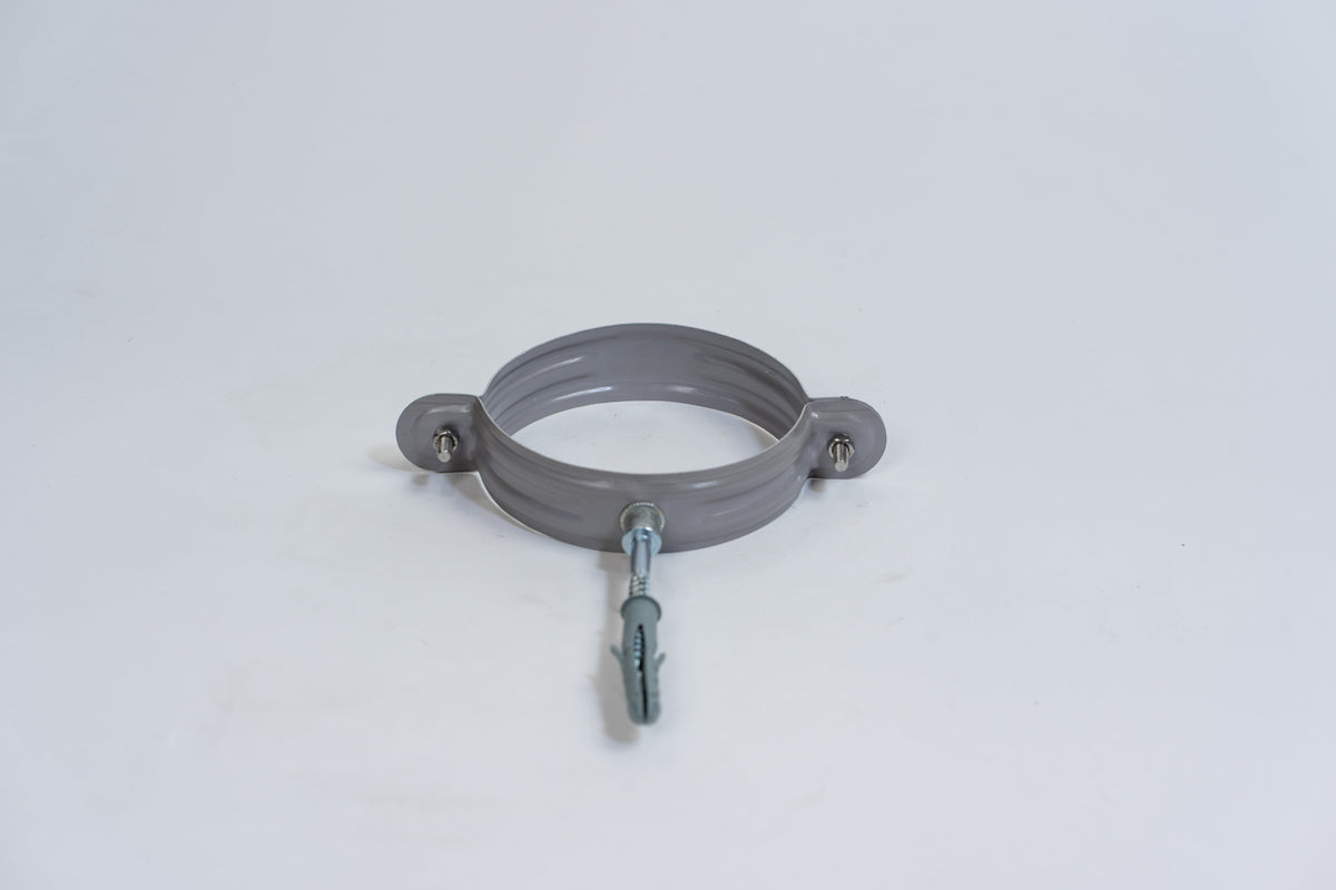 Aluminium HWA Beugel Rond Buis Ø100 mm Grijs RAL-7036