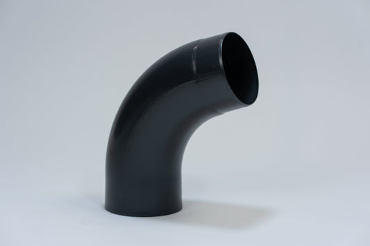 Aluminium HWA Bocht 72° Rond Ø100 mm Antraciet RAL-7016